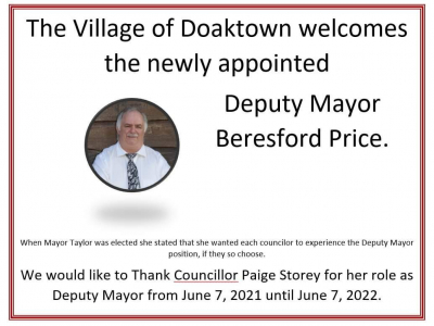 Newly Appointed Deputy Mayor